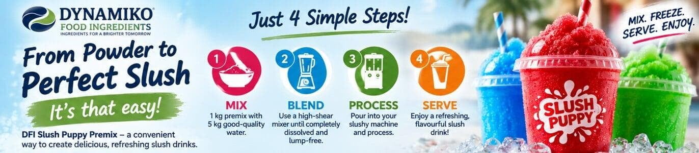 SLUSH PUPPY - REFRESHING FLAVOUR MADE EASY (1/3)